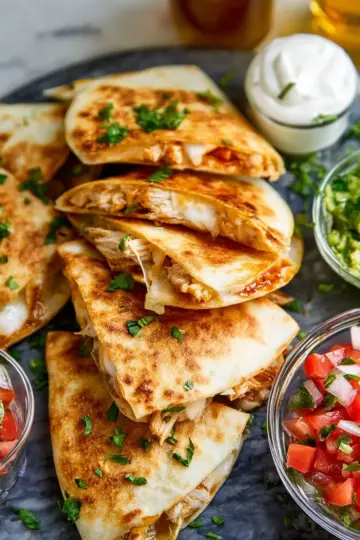 Mini Chicken Quesadillas