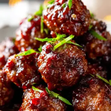 Cranberry Meatball Recipe