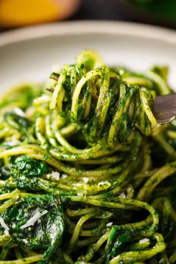 Spinach Spaghetti