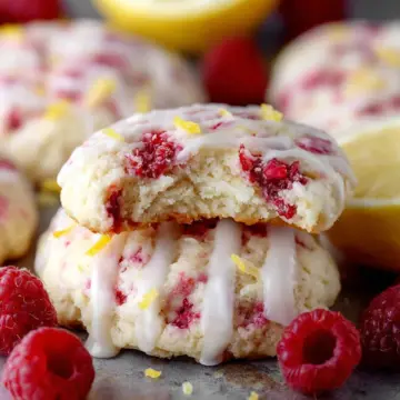 Lemon Raspberry Cookies