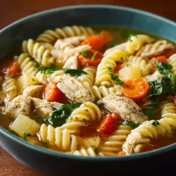 Chicken Rotini Soup