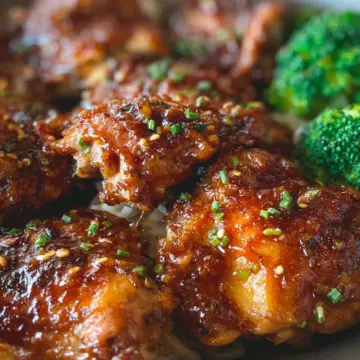 Easy Soy Garlic Chicken Thighs