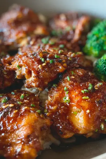 Easy Soy Garlic Chicken Thighs