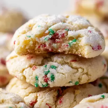 Christmas Ooey Gooey Butter Cookies