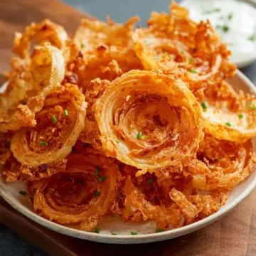 Crispy Onion Ring Chips