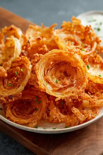 Crispy Onion Ring Chips