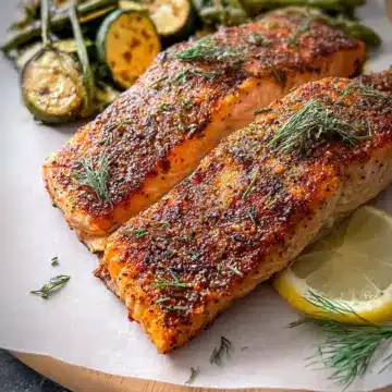 Best Damn Oven Baked Salmon