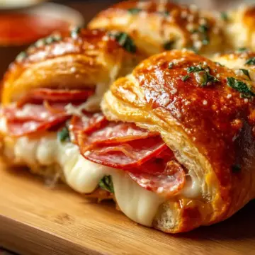 Italian Crescent Roll Sandwich Bake