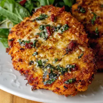 Crispy Garlic Parmesan Chicken