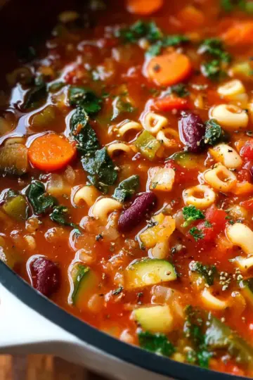 The Best Minestrone Soup