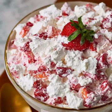 Strawberry Shortcake Fluff Salad
