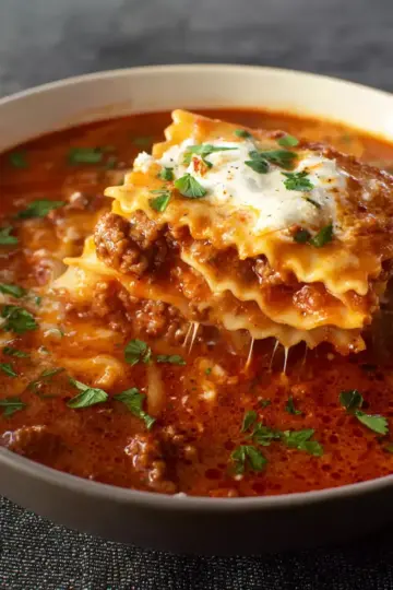 Real Lasagna Soup