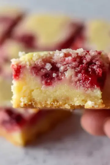 Raspberry Lemonade Bars Recipe