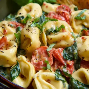 Spinach Tomato Tortellini