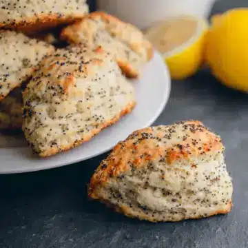 Lemon Poppy Seed Scones
