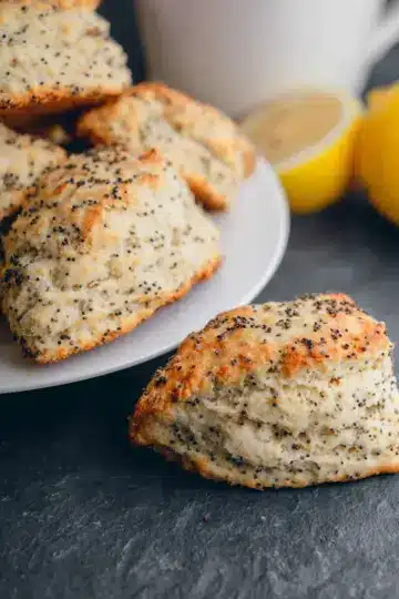 Lemon Poppy Seed Scones
