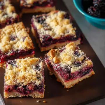 Blackberry Pie Bars
