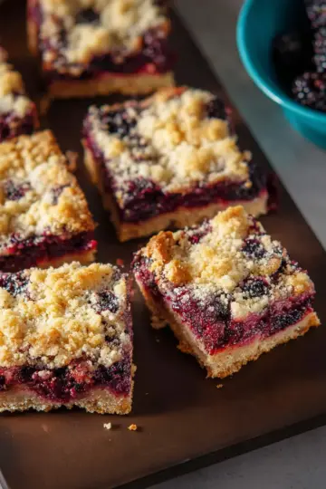 Blackberry Pie Bars