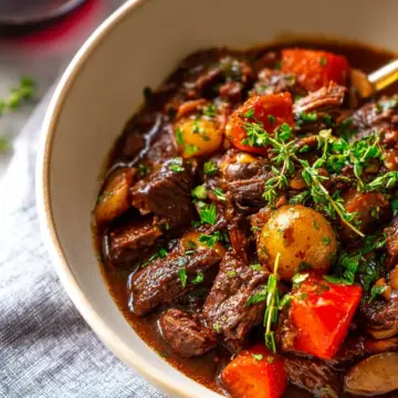 Red Wine Beef Stew