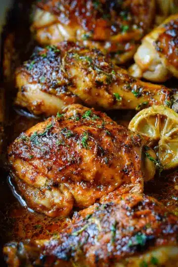 Baked Lemon Butter Chicken