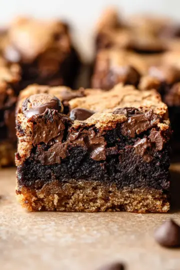 Chewy & Fudgy Brookies Bar Recipe