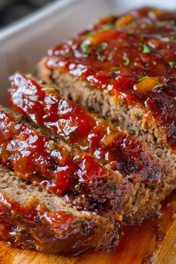 The Best Bourbon Glaze Meatloaf