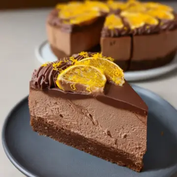 Chocolate Orange Cheesecake