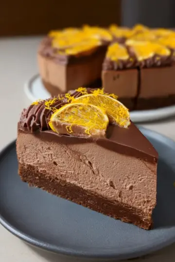 Chocolate Orange Cheesecake