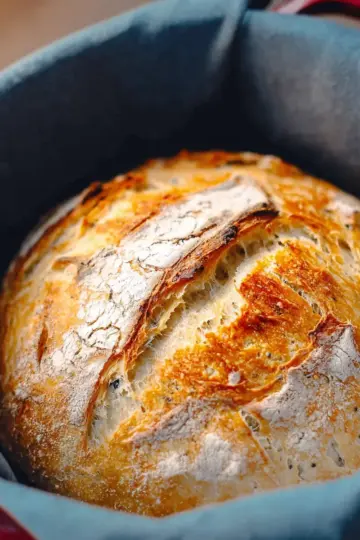 Dutch Oven No Knead Bread