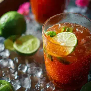 Thai Iced Tea Limeade (Cha Ma Nao)