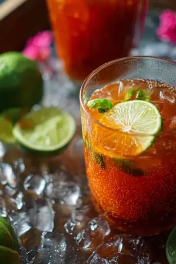 Thai Iced Tea Limeade (Cha Ma Nao)