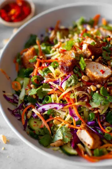 Asian Chicken Crunch Salad
