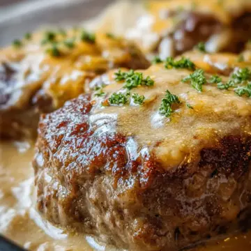 Amish Hamburger Steak Bake