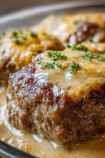 Amish Hamburger Steak Bake
