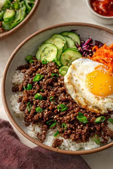 Korean Beef Bowls (Quick and Easy!)