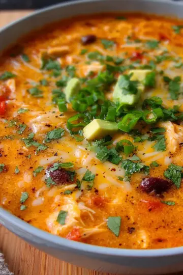 Creamy Chicken Enchilada Soup