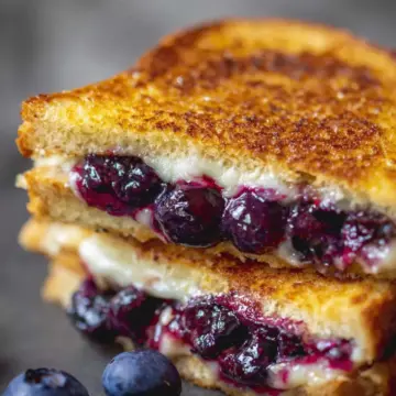 Blueberry Grilled Cheese Sandwich