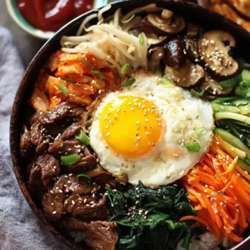 Bibimbap! (Korean Rice Bowl)