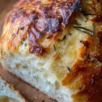 Rosemary Parmesan Artisan Bread