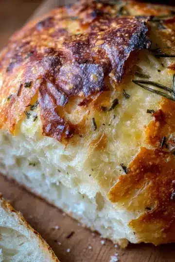 Rosemary Parmesan Artisan Bread