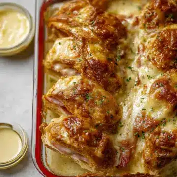Croque Monsieur Croissant Bake