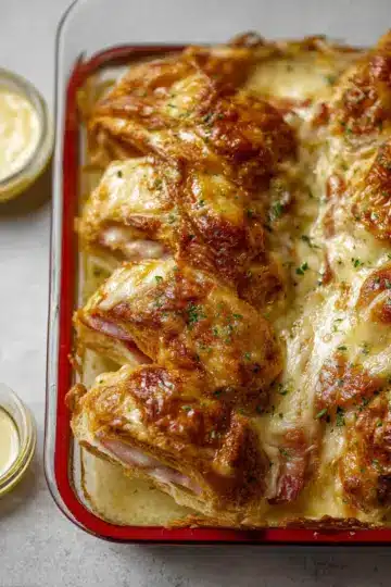 Croque Monsieur Croissant Bake