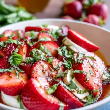 Strawberry Caprese Salad