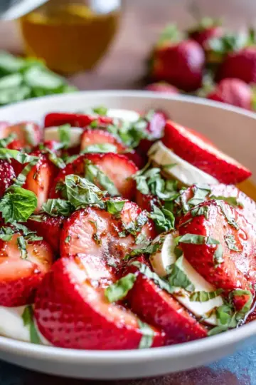 Strawberry Caprese Salad