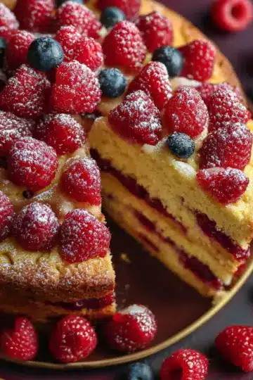Raspberry Lemon Cake