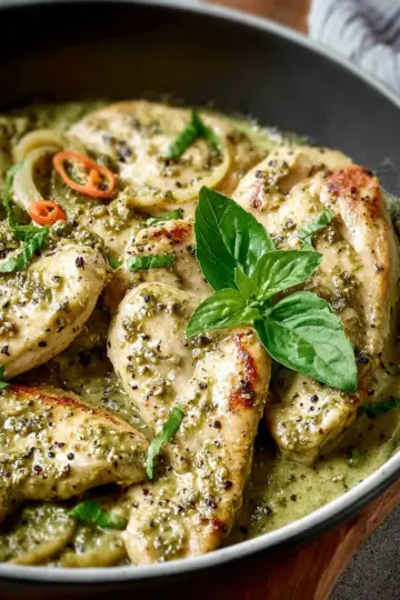 Creamy Pesto Chicken