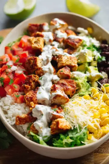 Chipotle Chicken Burrito Bowls