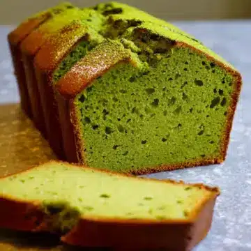 Matcha Pound Cake Recipe