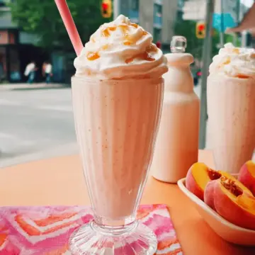 Peach Milkshake