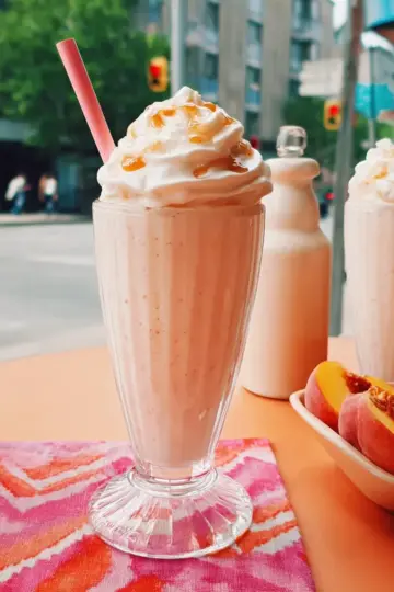 Peach Milkshake